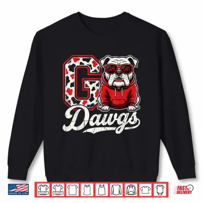 Sweatshirt Bulldog Go Dawgs Shirt
