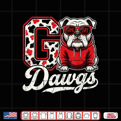 Design Bulldog Go Dawgs Shirt