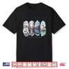 Greece White Houses Blue Domes And Ocean Vacation Santorini Shirt