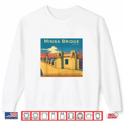 Sweatshirt Minisa Bridge the only one in the World Shirt