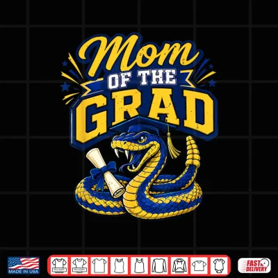 Design Mom of the Grad Rattlesnake Shirt