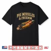 Pig Missiles And Freedom 4Th Of July Hotdog Shirt