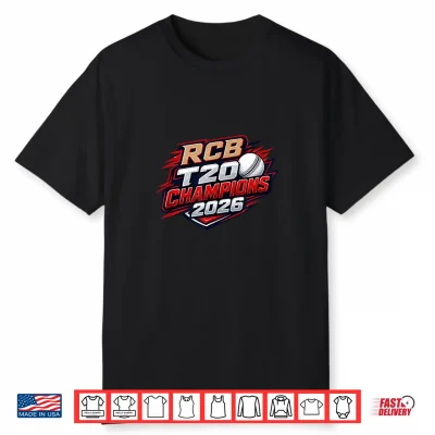 Rcb 2026 T20 Champions Shirt