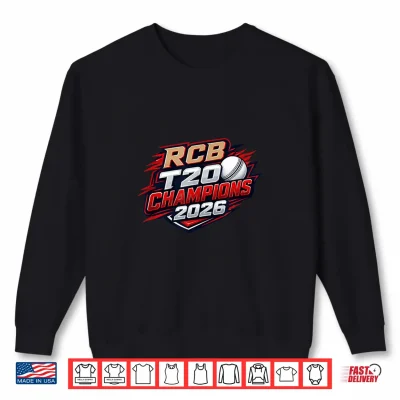 Sweatshirt RCB 2026 T20 Champions Shirt