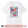 Vintage Boho Floral Subtle Resist Like It’S 1776 250 Years Shirt