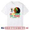Juneteenth 1865 2026 161 Years Of Freedom Black Women Shirt