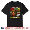 Juneteenth 1865 Afro African American 4Th Of July Men Women Shirt