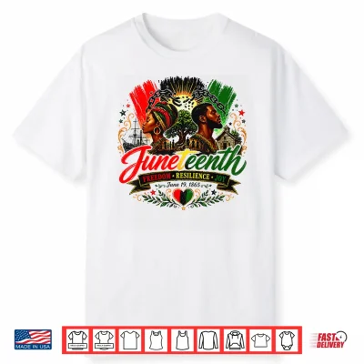 Juneteenth Black American Feedom 1865 Juneteenth Men Women Shirt