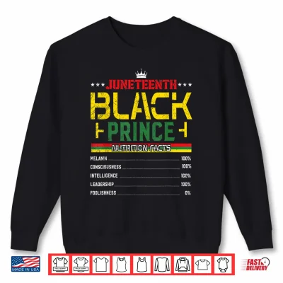 Sweatshirt Juneteenth Afro American Boy Family Matching Youth Toddler Shirt