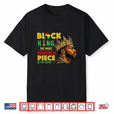Juneteenth Black King Black History Month African Dad Men Shirt
