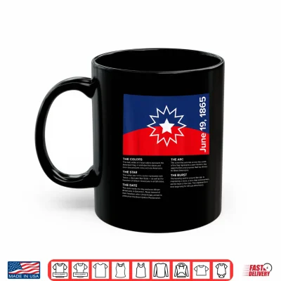 Mug Juneteenth Flag Meaning Shirt