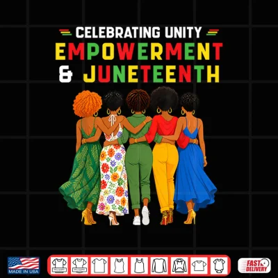Design Juneteenth Celebrating Black Freedom 1865 African Afro Women Shirt