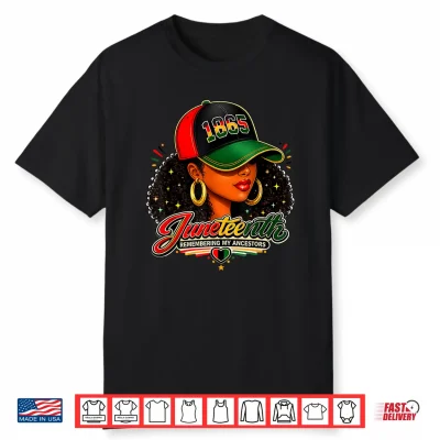 Juneteenth Remembering My Ancestors Women African American Shirt