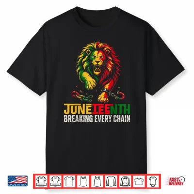 Breaking Every Chain Since 1865 Men Women Juneteenth Freedom Shirt