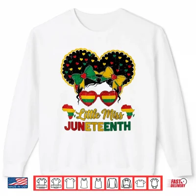 Sweatshirt Afro Black Girl Juneteenth 1865 African Pride Celebration Shirt