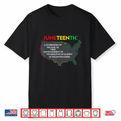 Juneteenth Celebrating Black Freedom African American Women Shirt