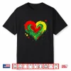 Juneteenth Heart Black History Month African American Women Shirt