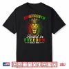Juneteenth Rooted In Freedom Since 1865 Black Freedom Shirt