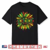 Sunflower Juneteenth Garden Melanin Woman Flower Shirt