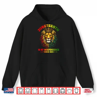 Hoodie African American Black Shirt