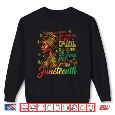 Sweatshirt Black History Month Shirt