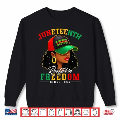 Sweatshirt Black African Women Shirt