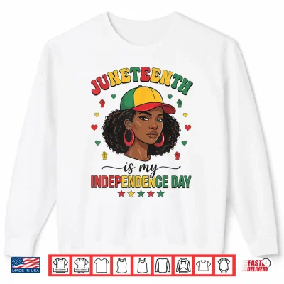 Sweatshirt Juneteenth 1865 Freedom Day Black Women Girl African Afro Shirt
