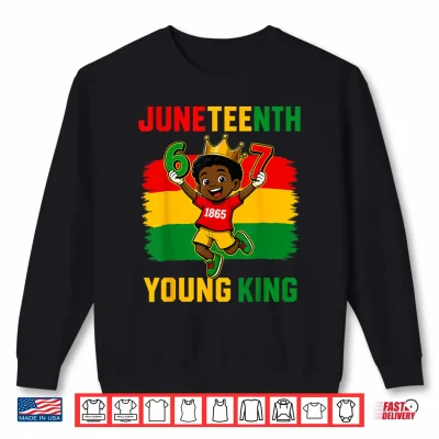 Sweatshirt Juneteenth Shirts Kids Boys 67 Memes Black African America Shirt