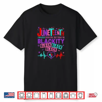 Womens Heartbeat Black History African America Juneteenth Blackity Shirt