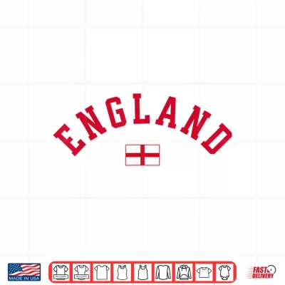 Design England English Flag Shirt
