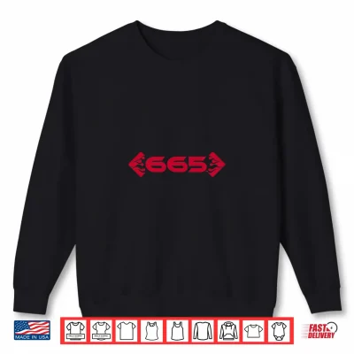 Sweatshirt Official 665 Logo Premium Tri Blend Shirt