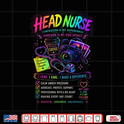 Design Sarcastic Head Nurse Shirt