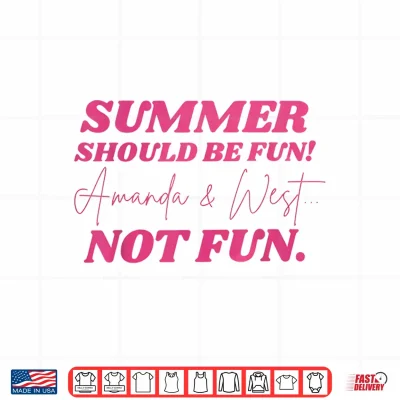 Design Summer Should Be Fun Shirt