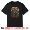Voltage Squirrel Lineman Electrician Attitude Art Shirt