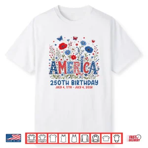 250 Years Of America Anniversary 250Th Birthday Usa Women Shirt