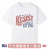Resist Like Its 1776 Liberal 4Th Of July 250Th Anniversary Shirt