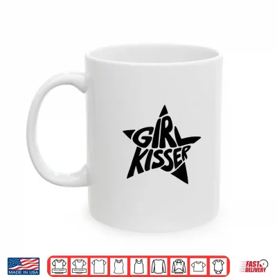 Mug Retro Lesbian Pride Funny Girl Kisser LGBTQ Pride Month Shirt