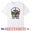 Faith Freedom 250 Year 1776 2026 Christian 4Th Of July Eagle Shirt