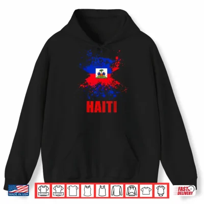 Hoodie Haiti Haitian Flag Day Pride 1804 Haiti First Men Women Kid Shirt