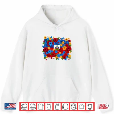 Hoodie Haitian Flag Day Pride 1804 Culture First Black Men Women Shirt