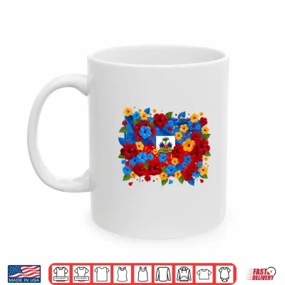 Mug Haitian Flag Day Pride 1804 Culture First Black Men Women Shirt