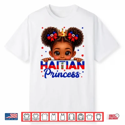 Haitian Princess Haitian Flag Day Pride 1804 Haiti Women Shirt