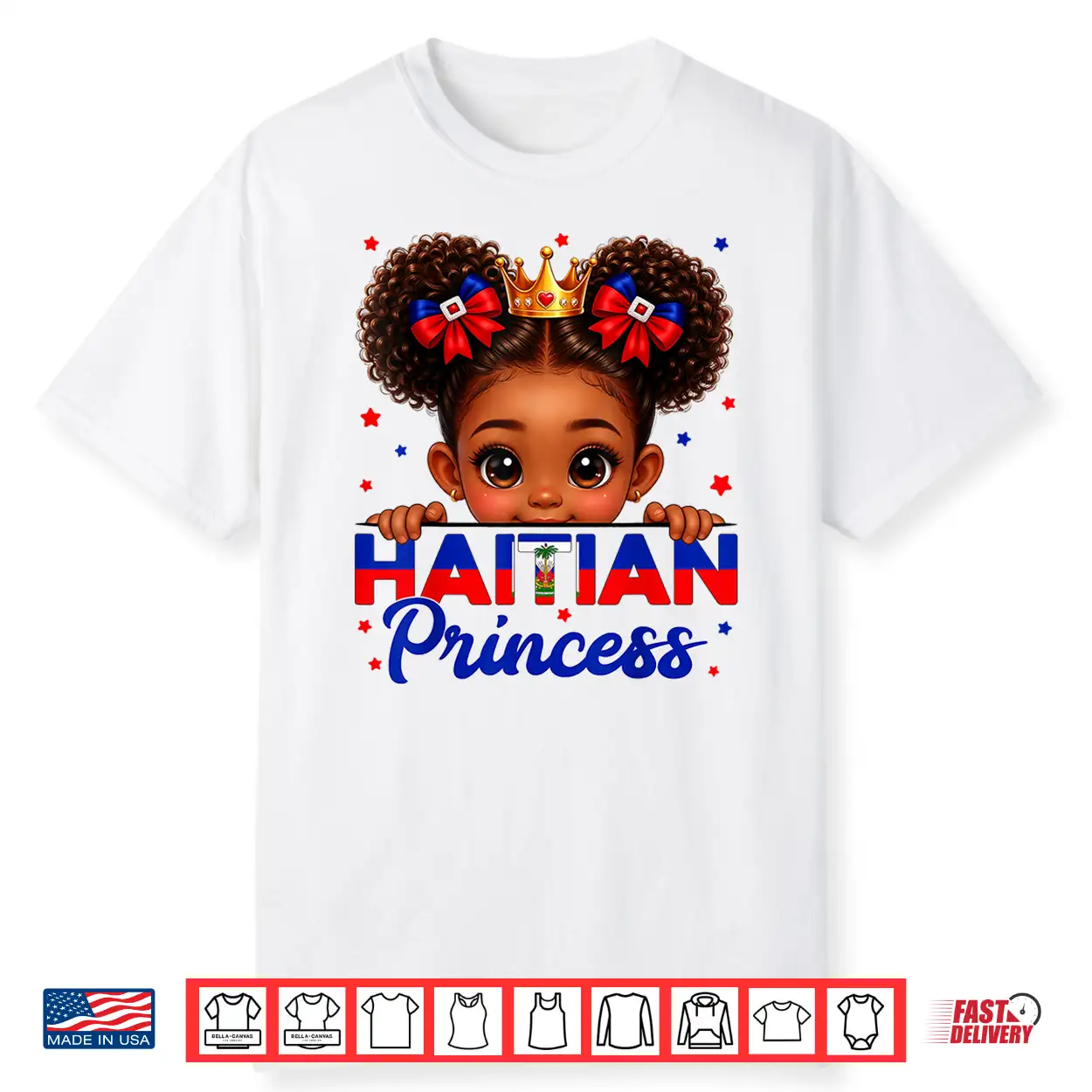 Haitian Princess Haitian Flag Day Pride 1804 Haiti Women Shirt Haitian Princess Haitian Flag Day Pride 1804 Haiti Women Shirt