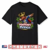 Haitian Prince Boy Dabbing Haiti Flag Day Proud Kids Shirt