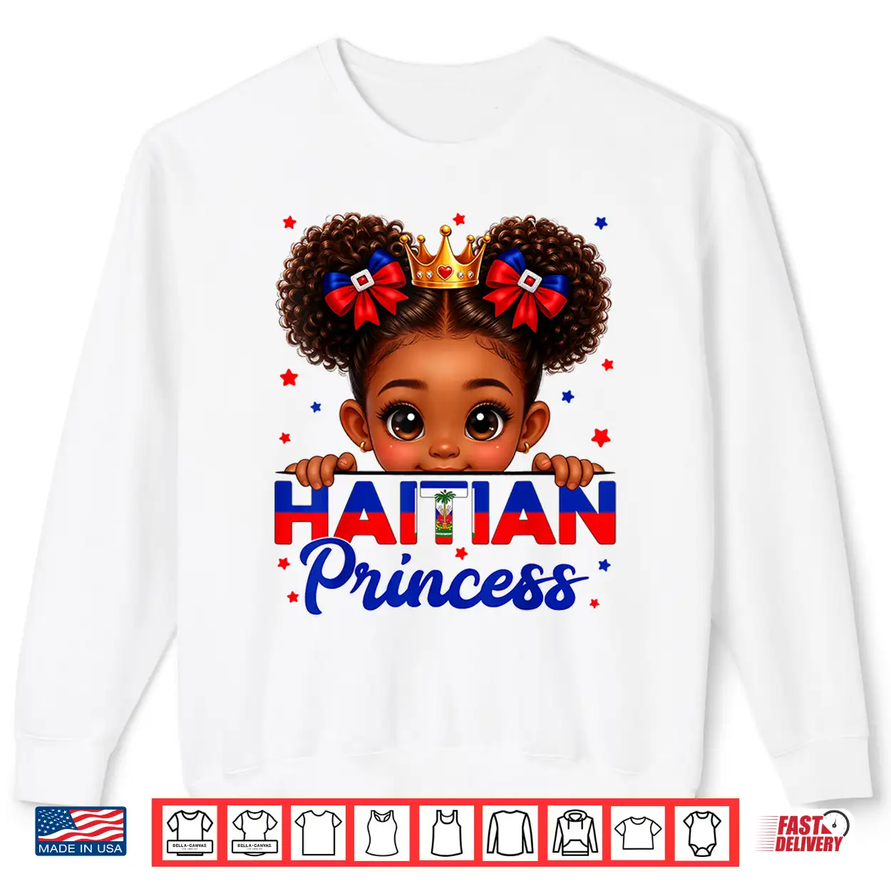Haitian Princess Haitian Flag Day Pride 1804 Haiti Women Shirt Haitian Princess Haitian Flag Day Pride 1804 Haiti Women Shirt