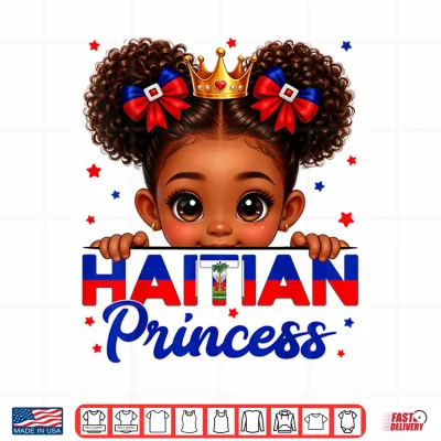 Haitian Princess Haitian Flag Day Pride 1804 Haiti Women Shirt 4 Design Haitian Princess Haitian Flag Day Pride 1804 Haiti Women Shirt