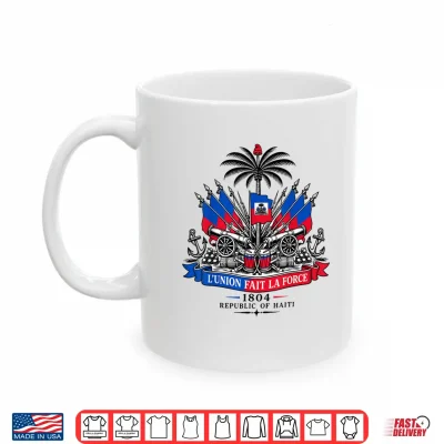 Mug LUnion Fait La Force Haiti Haitian Flag Day Shirt