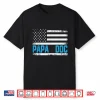 Papa Doc Vintage American Flag Fathers Day Grandpa Shirt