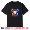 Patriotic Usa Flag Freedom Baseball Ice Cream Drip Youth Boy Shirt