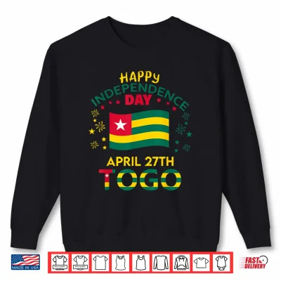 Sweatshirt Togo 66th Independence Day Togolese Pride Togo Flag Shirt